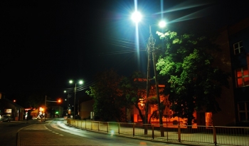 Oświetlenie uliczne - Mszczonów, Polska